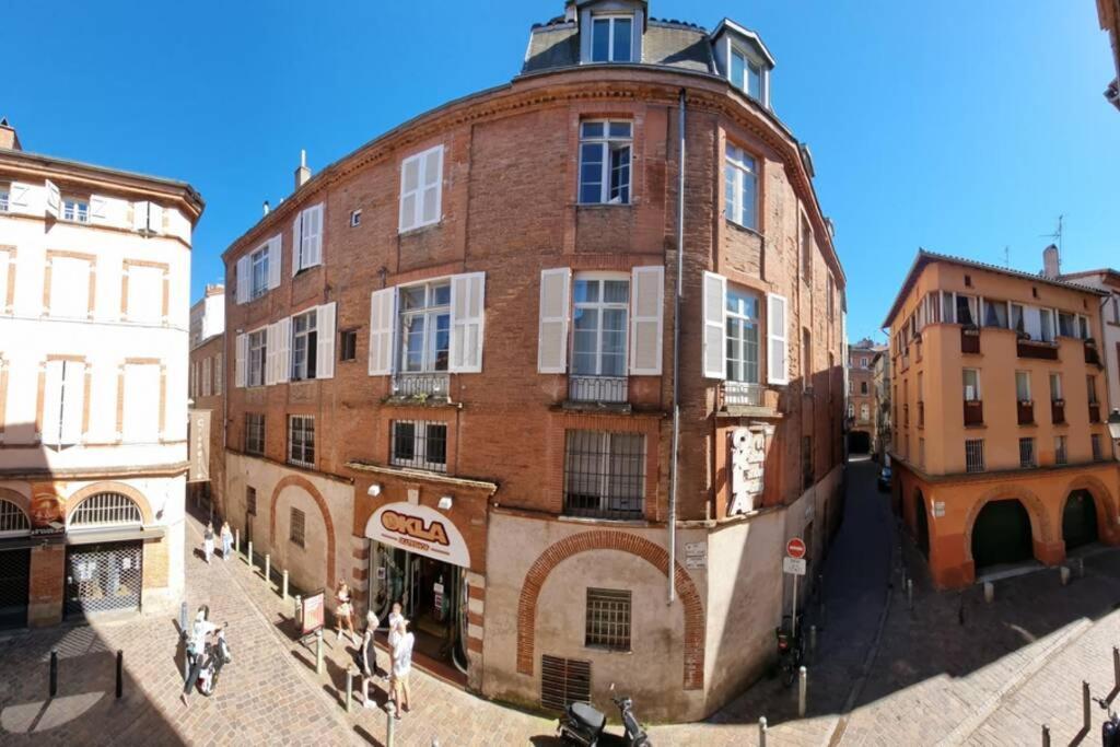 T1 Bis Cosy- Hypercentre - Clim - Metro - Wifi Apartment Toulouse Bagian luar foto